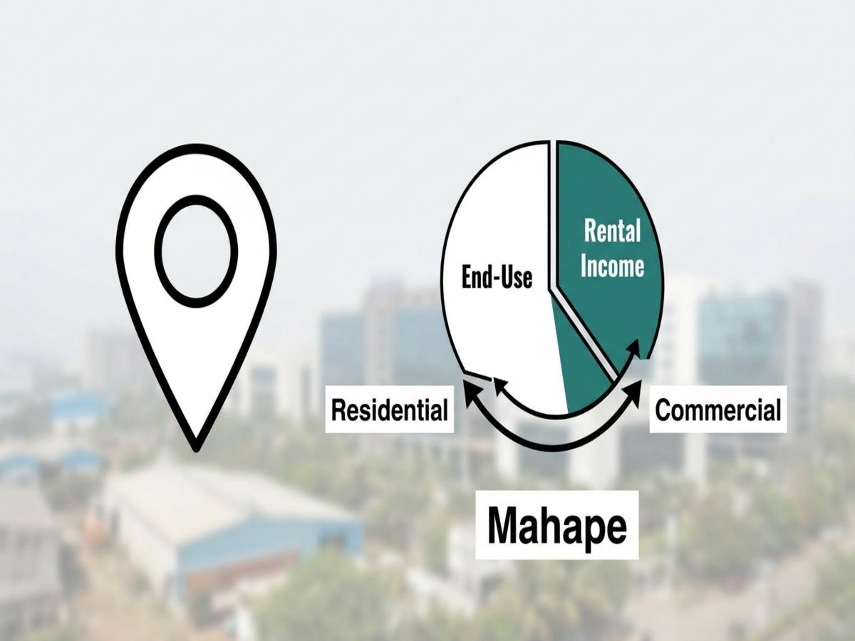 Is Mahape Better for End-Use, Rental Income or Commercial Investment? is visible in this image