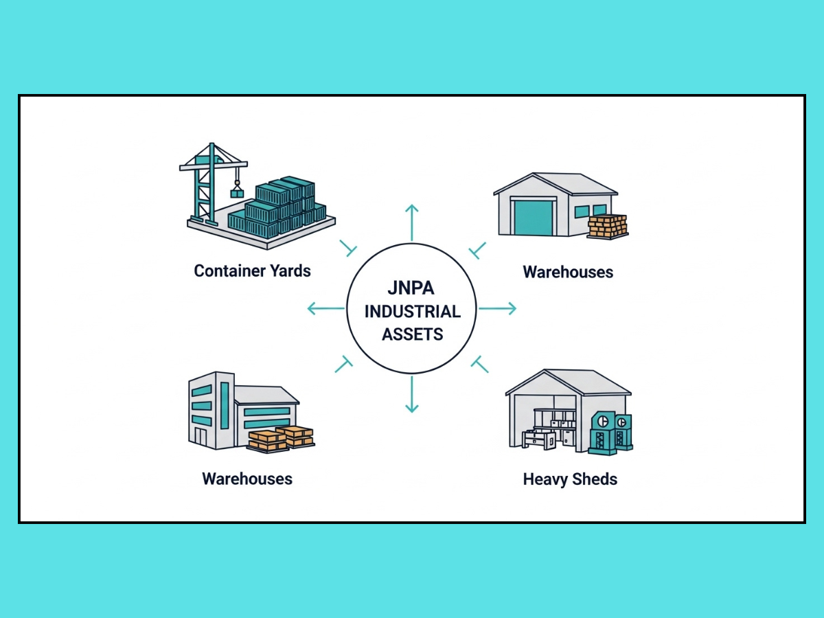 jnpa port driven industrial assets types is visible in this image.