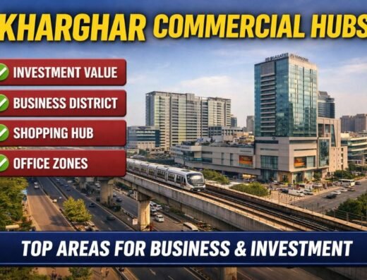 kharghar commercial hubs is visible in this image