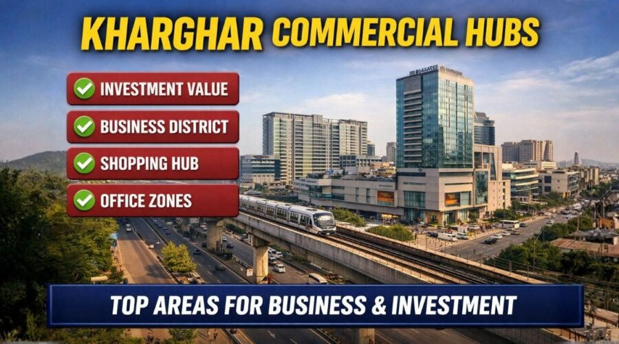 Best Commercial Sectors in Kharghar: Where Shops, Offices and Investors Make More Sense