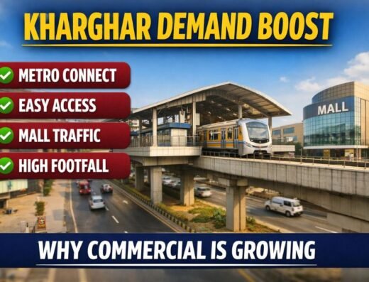 How Metro, Station Access and Mall Ecosystem Affect Kharghar Commercial Demand