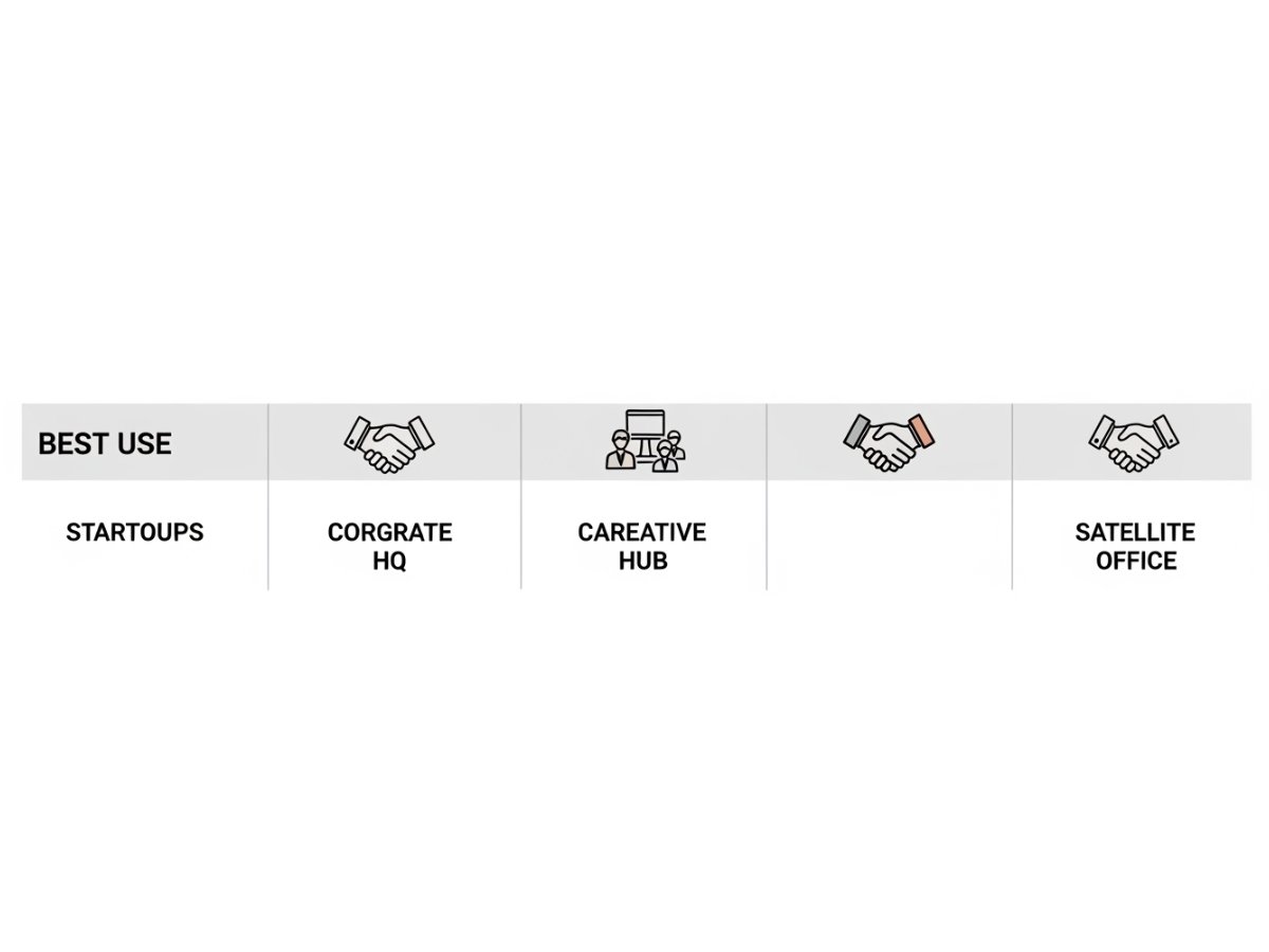 Infographic checklist for renting office in Mahape including layout parking power backup and lease terms