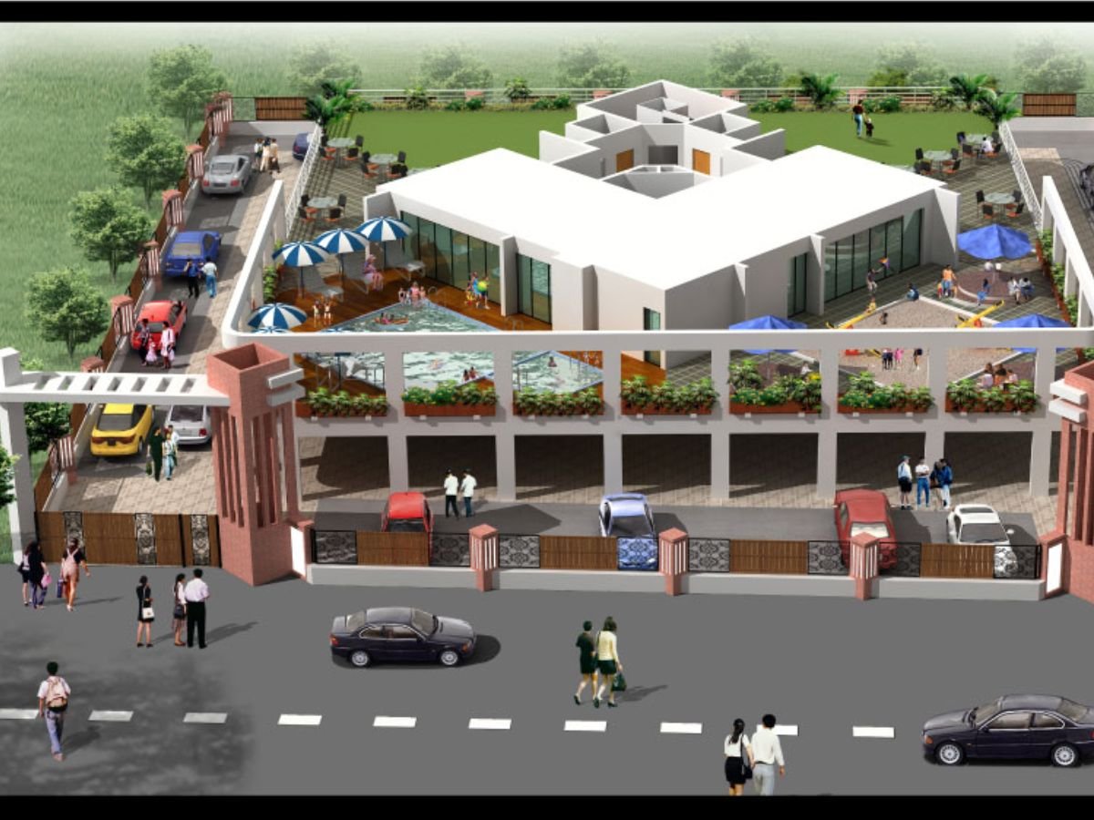 Modern residential building for homebuyers