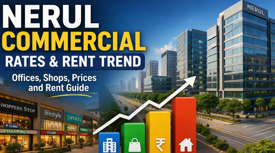 Nerul Commercial Rates and Rents: Offices, Shops, Prices and Local Market Reality