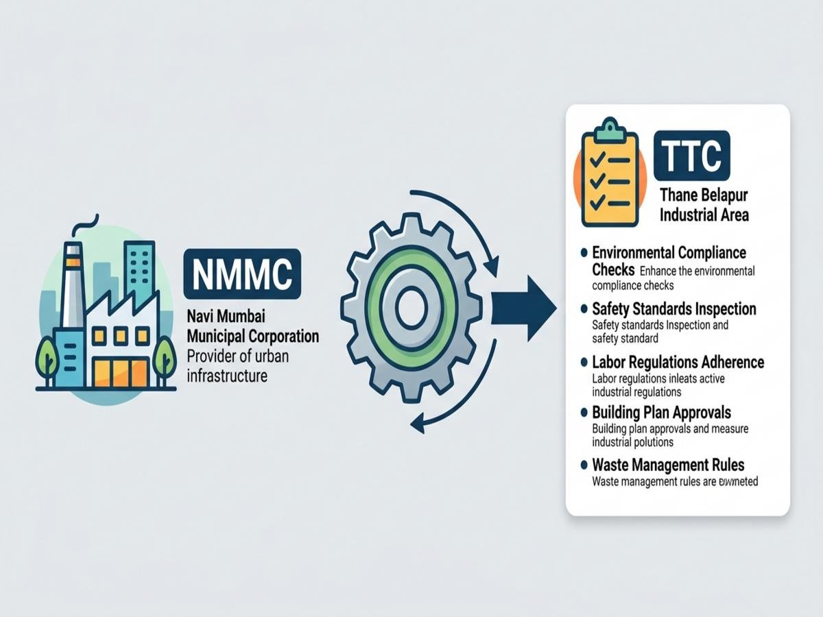 NMMC Infrastructure and TTC Industrial Regulations: What Factory Owners Must Know is visible in this image