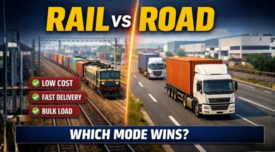Rail Freight vs Road Freight Advantage in Kalamboli