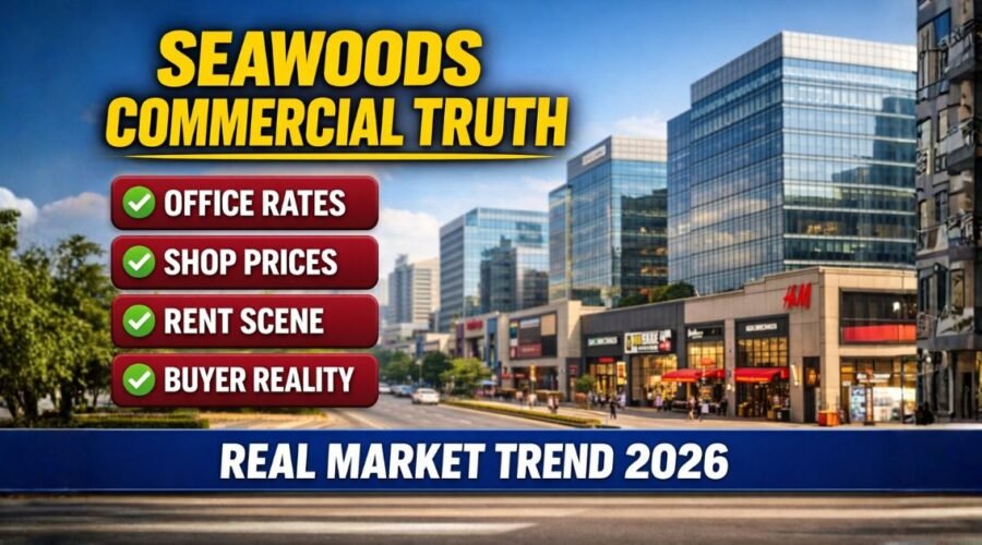 Seawoods Commercial Rates and Market Trend: Offices, Shops, Rents and Buyer Reality