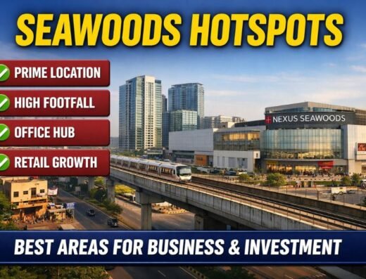 Best Office and Retail Pockets in Seawoods is visible in this image.