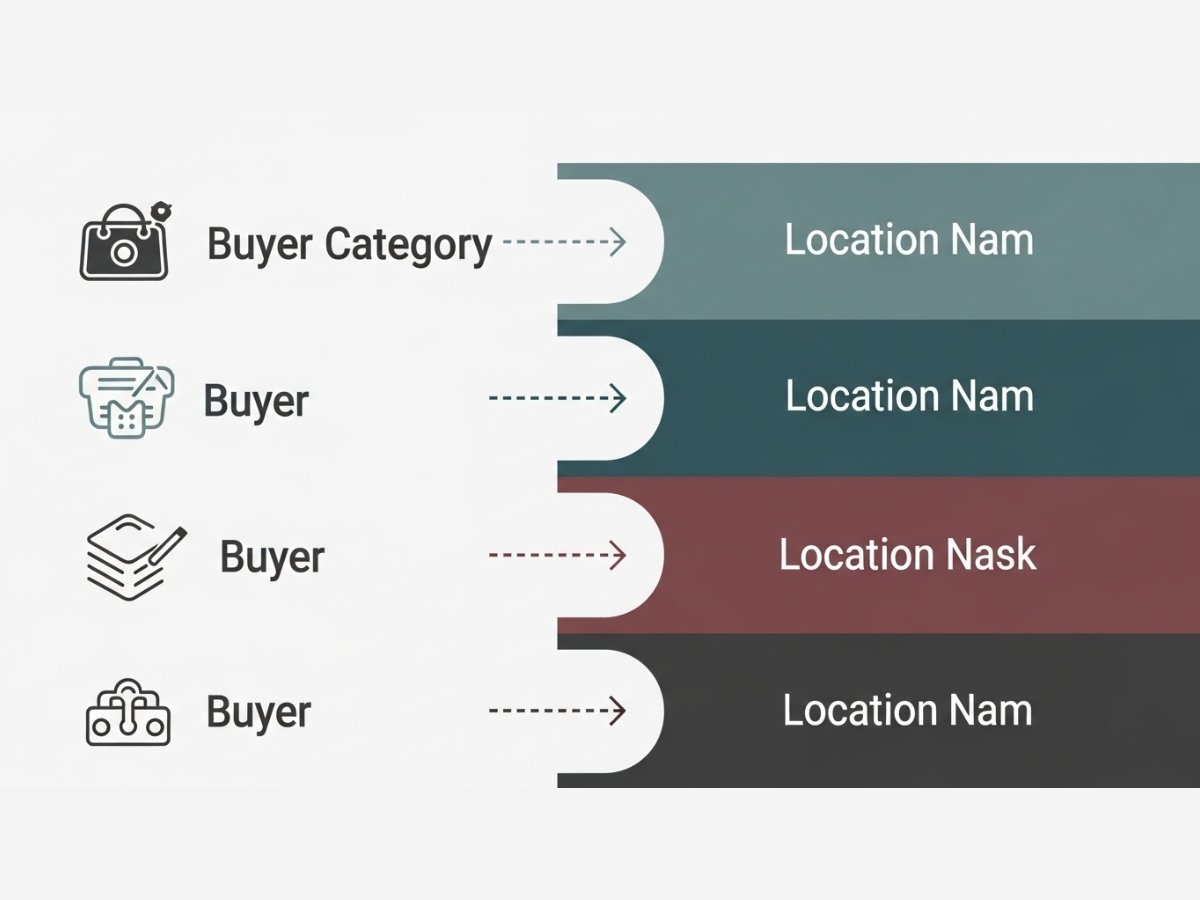 Infographic showing buyer types suited for Taloja and Panvel including manufacturers, logistics players and investors