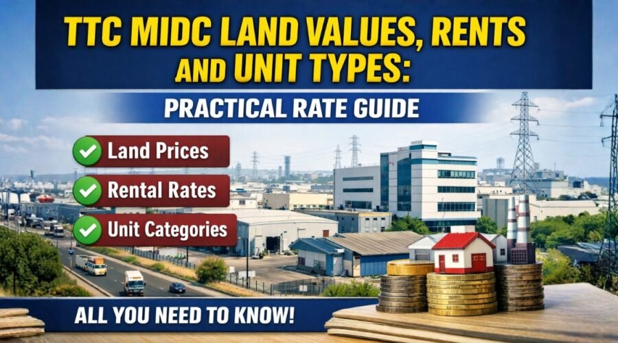 TTC MIDC Rates: Land Values, Rents and Unit Types Guide