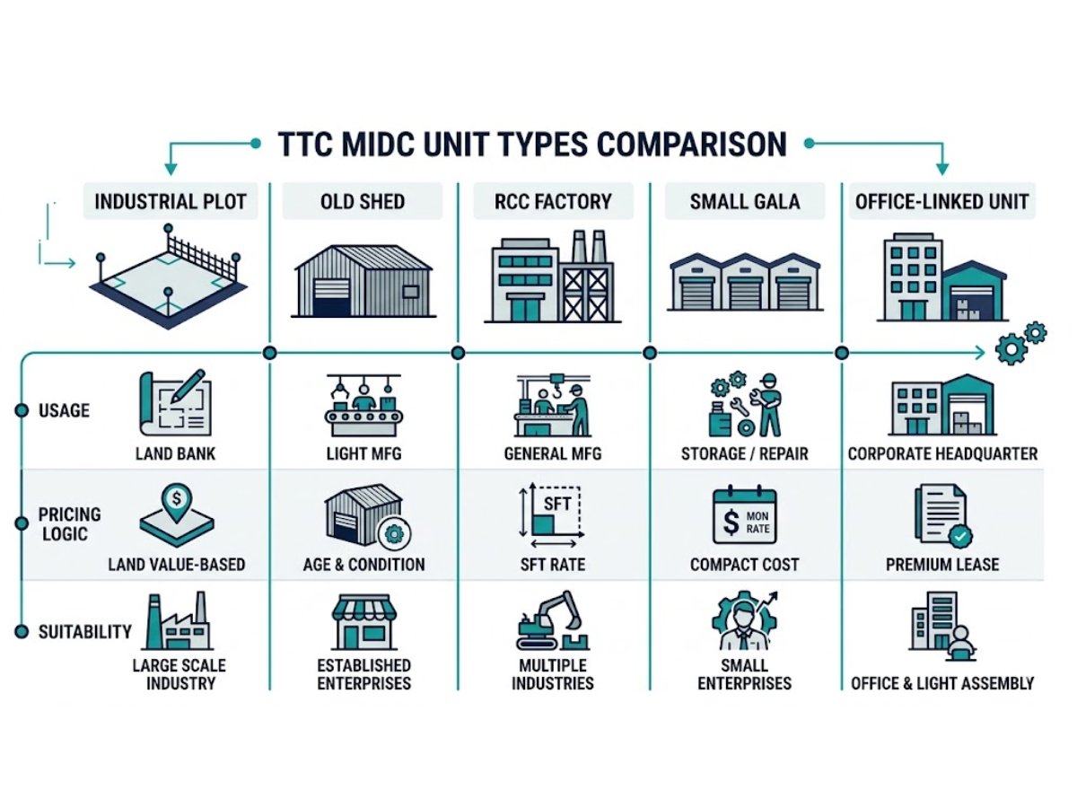 ttc-midc-unit-types-comparison-infographic is visible in this image