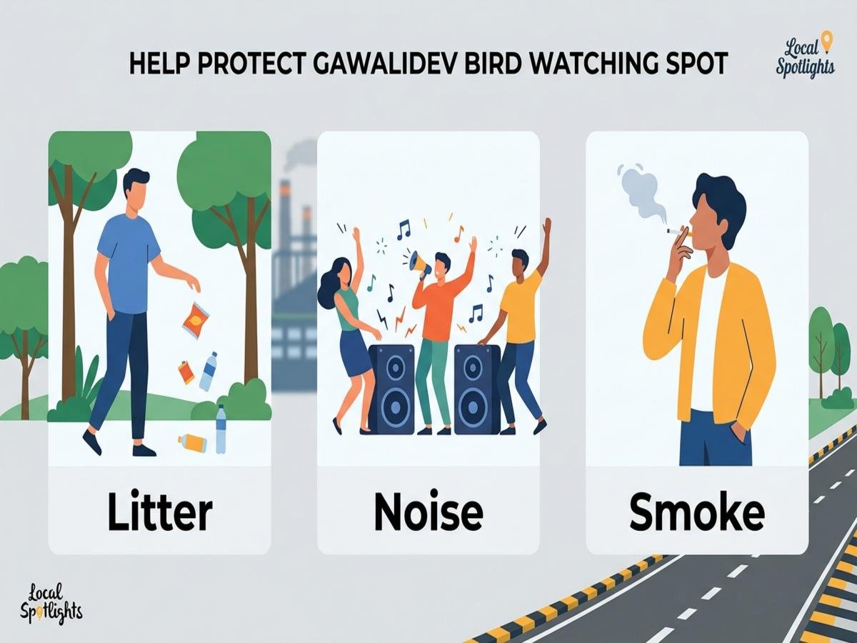 What Should Visitors Avoid at Gawalidev? is visible in this image