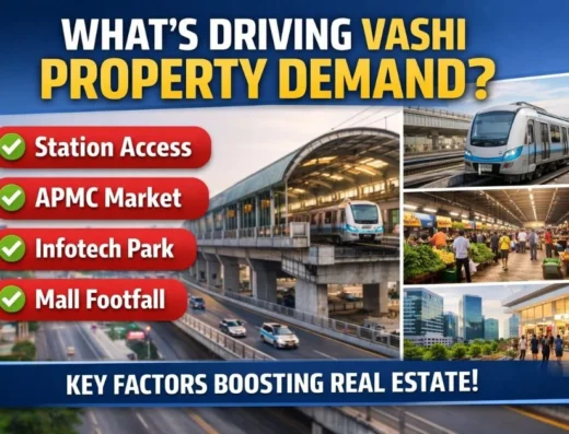 whats driving vashi property demand is visible in this image
