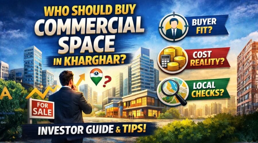 Who Should Buy Commercial Space in Kharghar? Buyer Fit, Cost Reality and Local Checks