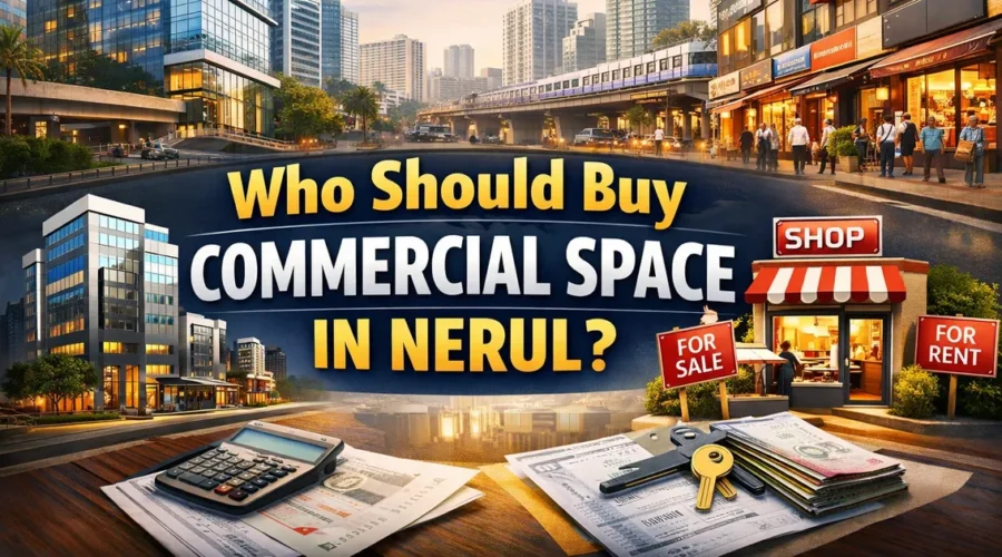 Who Should Buy Commercial Space in Nerul? Buyer Fit, Cost Reality and Local Checks