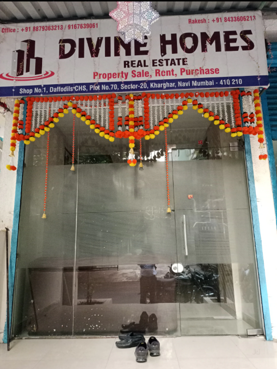 Divine homes kharghar entrance 2 is visible in this image.