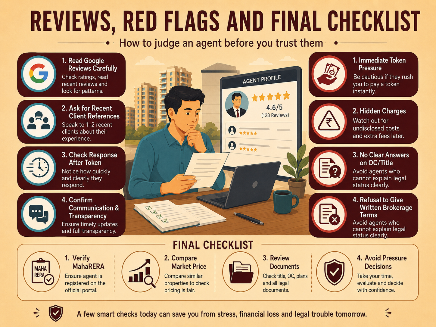 Final Checklist Before You Trust a Real Estate Agent in Kopar Khairane