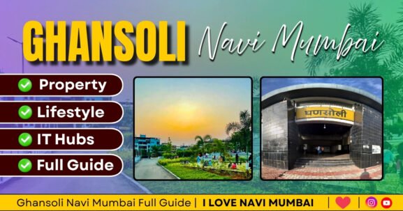 Ghansoli detailed information is visible in this image.