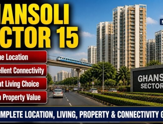 Ghansoli sector 15 navi mumbai is visible in this image