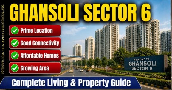 Ghansoli sector 6 navi mumbai is visible in this image