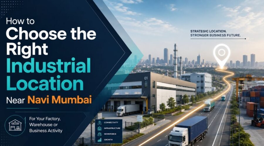 How to Choose the Right Industrial Location Near Navi Mumbai for Your Factory, Warehouse or Business Activity