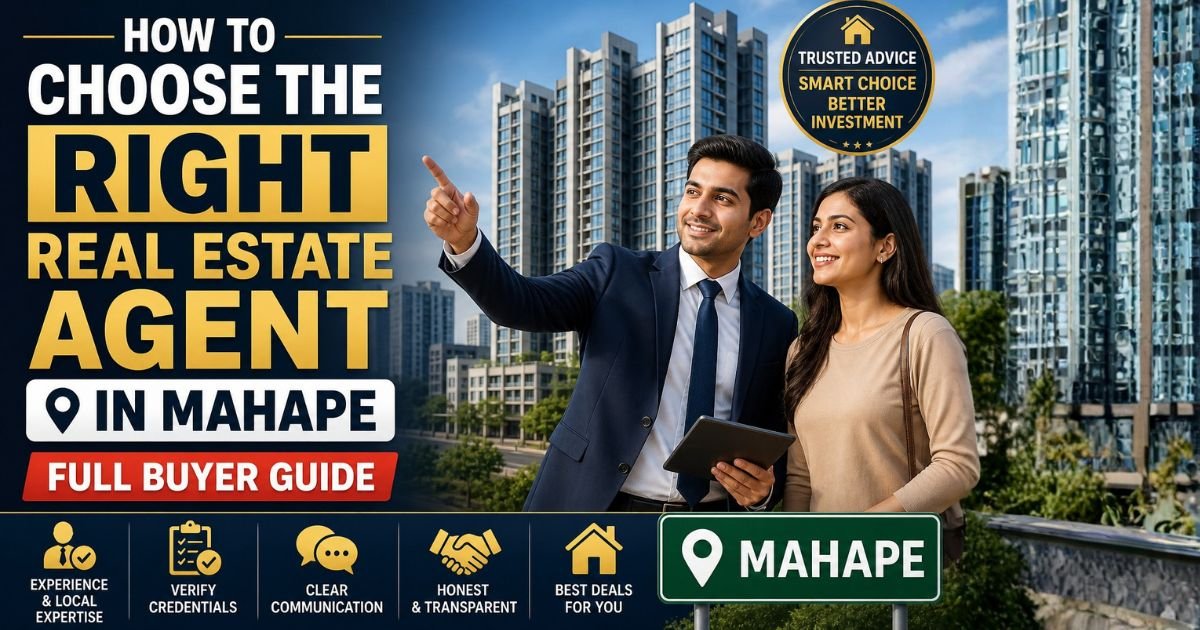 How to Choose the Right Real Estate Agent in Mahape Full Buyer Guide