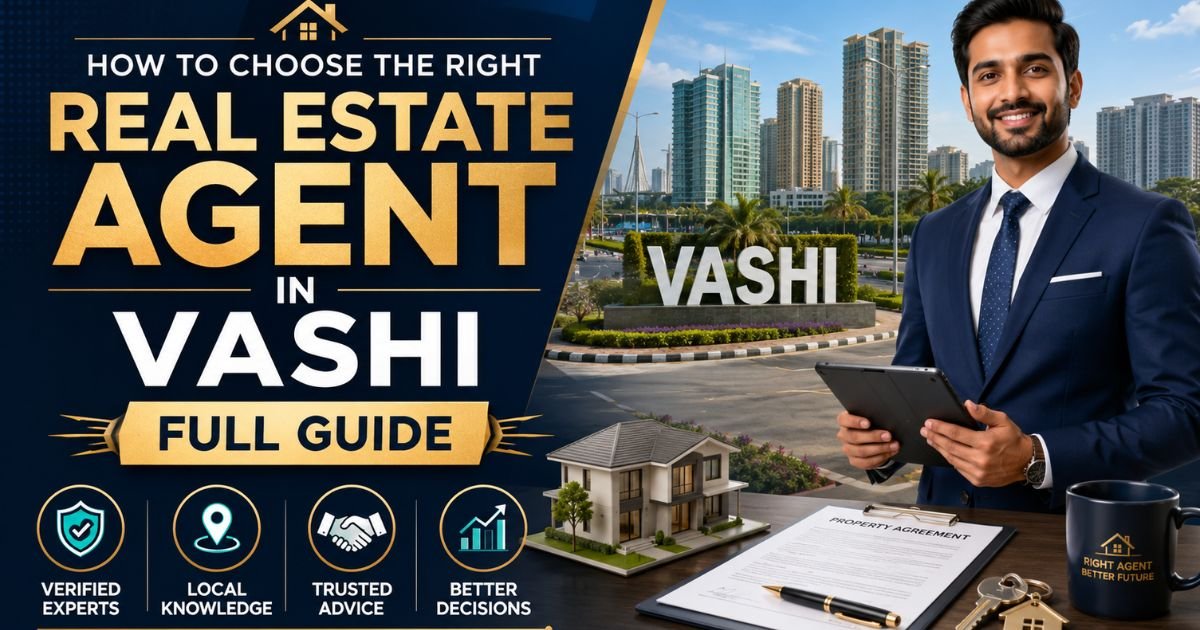 How to Choose the Right Real Estate Agent in Vashi: Full Guide