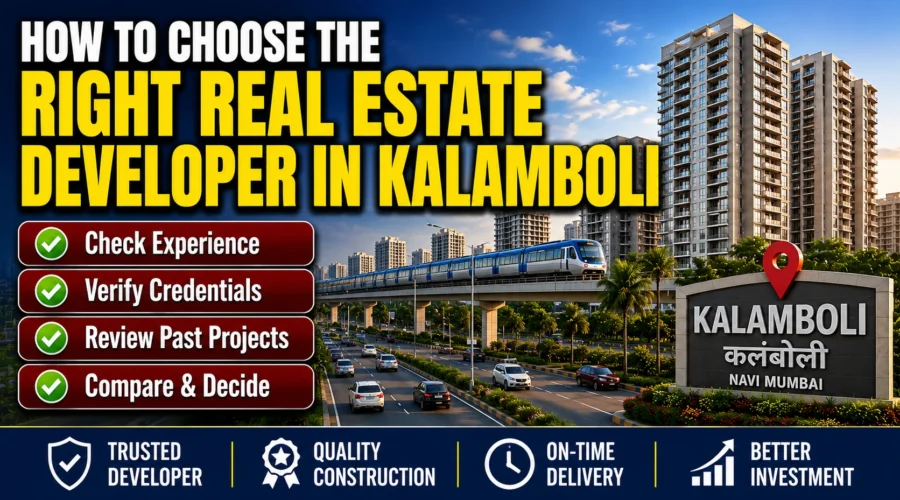 How to Choose the Right Real Estate Developer in Kalamboli