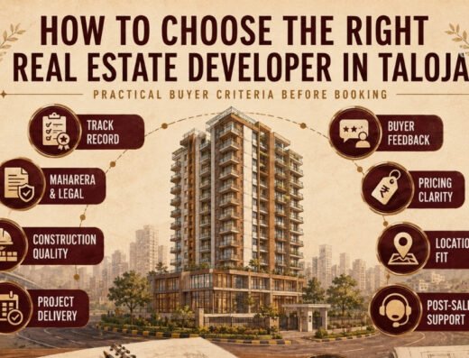 How to Choose the Right Real Estate Developer in is visible in this image.