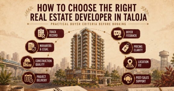 How to Choose the Right Real Estate Developer in is visible in this image.