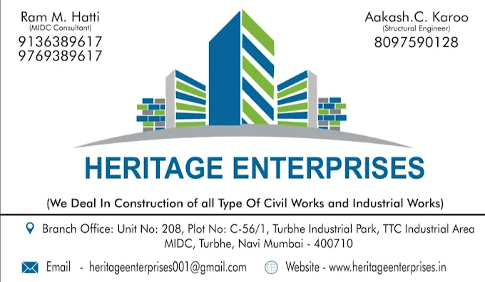MIDC Consultant - Heritage Enterprises