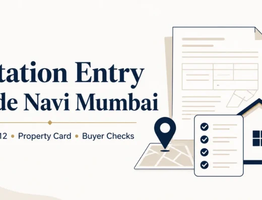 Mutation entry is one of the most misunderstood property-record terms in Maharashtra.