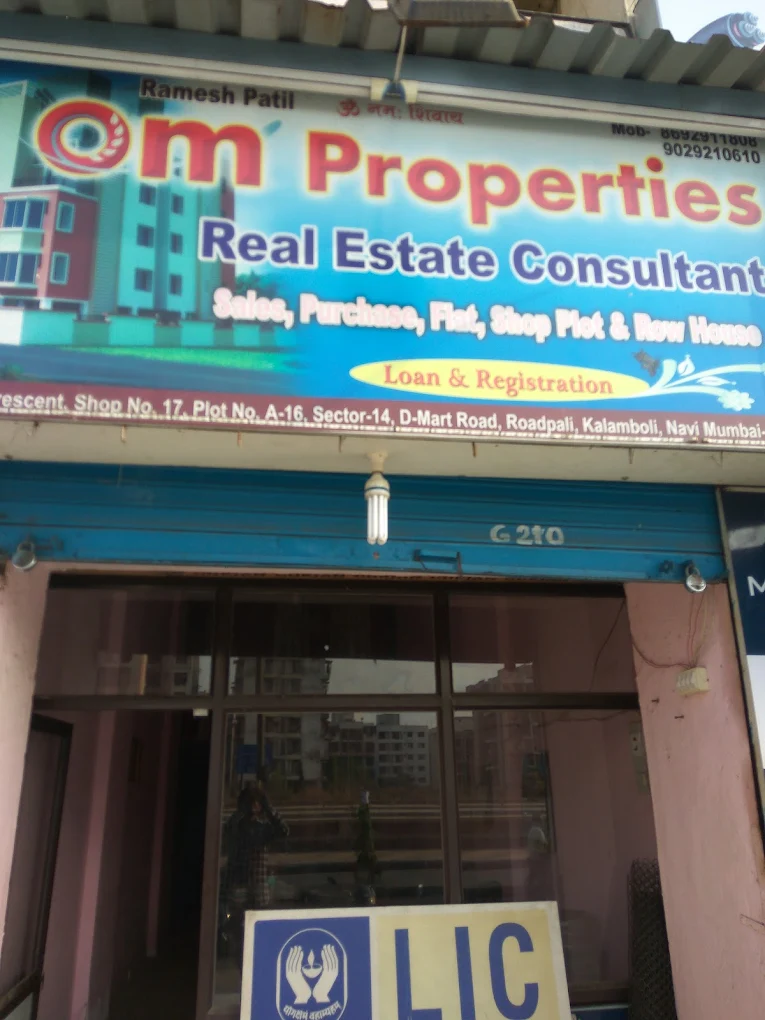 Om Properties roadpali navimumbai