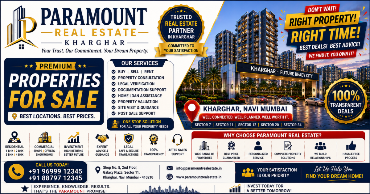 Paramount Real Estate Kharghar