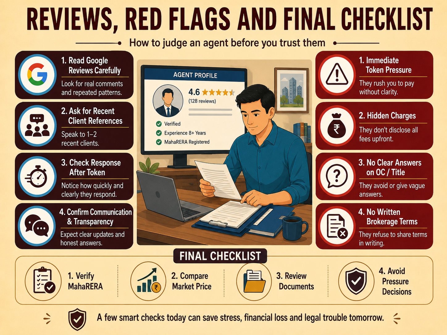 Read Reviews and Past Client Feedback Properly