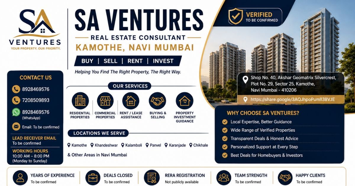 SA Ventures Kamothe