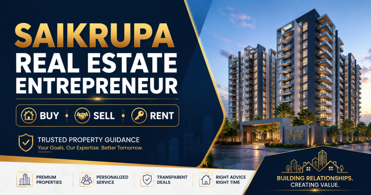 Saikrupa Real Estate Entrepreneur Vashi
