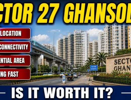 Sector 27 Ghansoli is visible in this image.