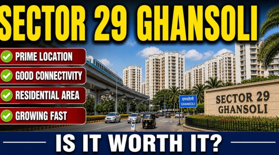 Sector 29 Ghansoli: Location, Property Rates, Connectivity & Living Guide