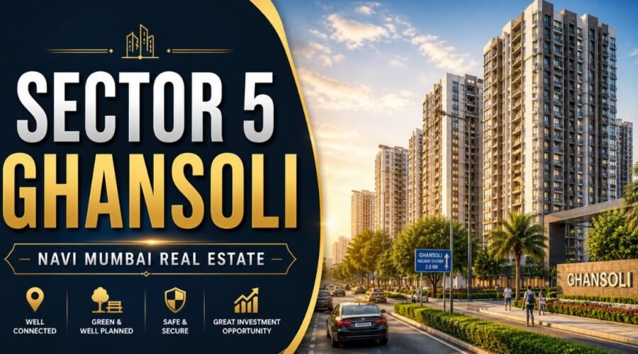 Sector 5 Ghansoli: Complete Location, Living, Property & Connectivity Guide