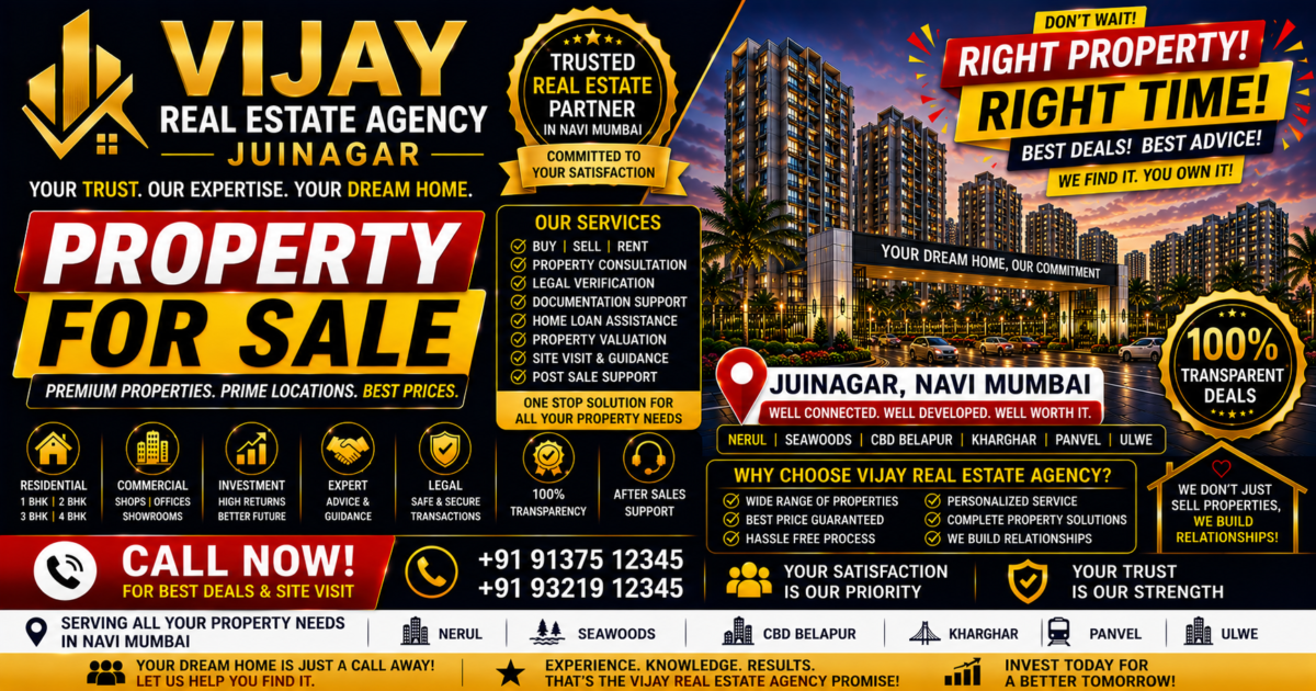 Vijay Real Estate Agency Juinagar