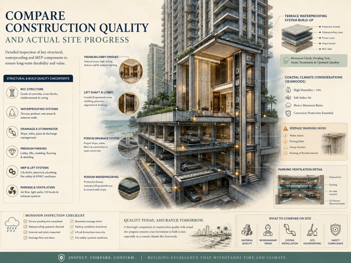 construction quality check in seawoods projects is visible in this image.