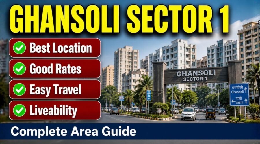 Sector 1 Ghansoli: Location, Property Rates, Connectivity & Living Guide