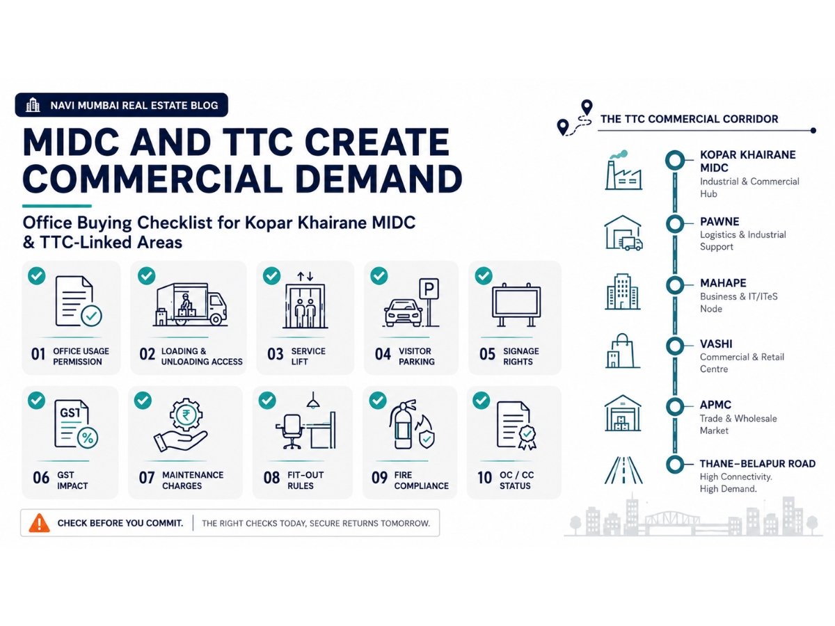 kopar-khairane-commercial-property-checklist-infographic is visible in this image