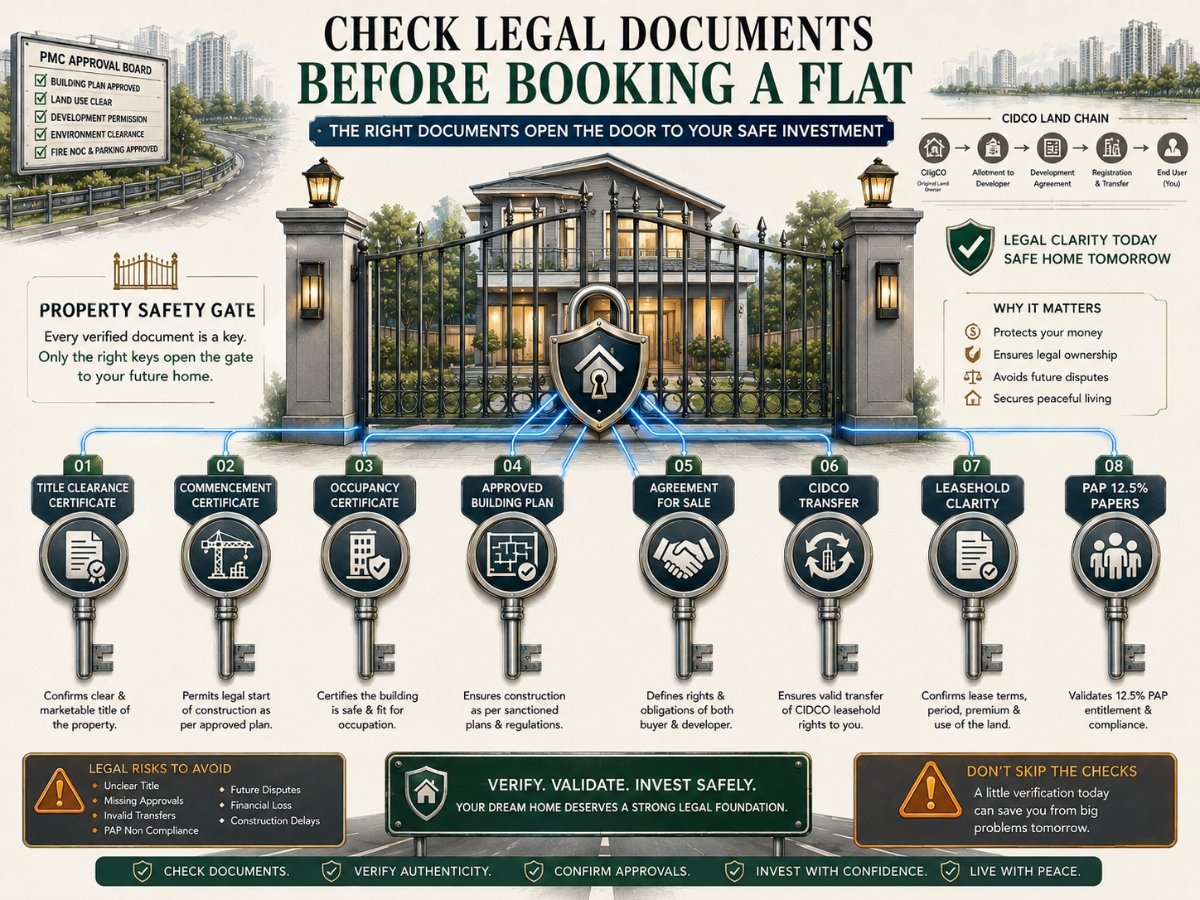 legal documents before booking flat in kalamboli is visible in this image.