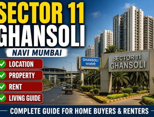 sector 11 ghansoli navi mumbai is visible in this image
