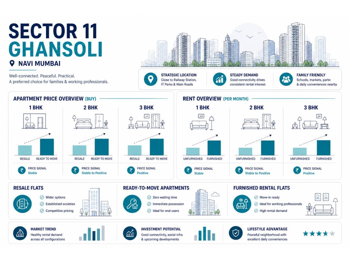 sector-11-ghansoli-property-rates-rent-infographic is visible in this image