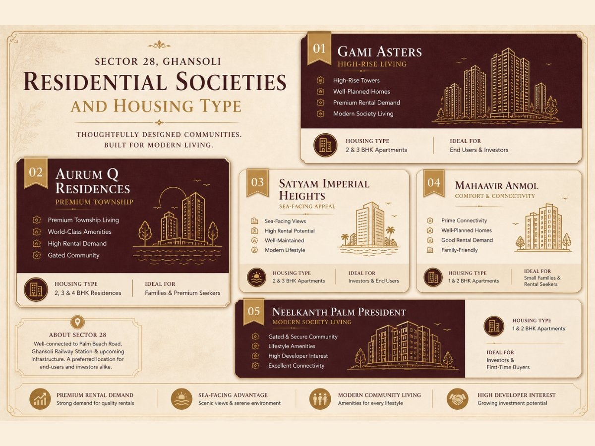 sector 28 ghansoli property price per sq ft is visible in this image.