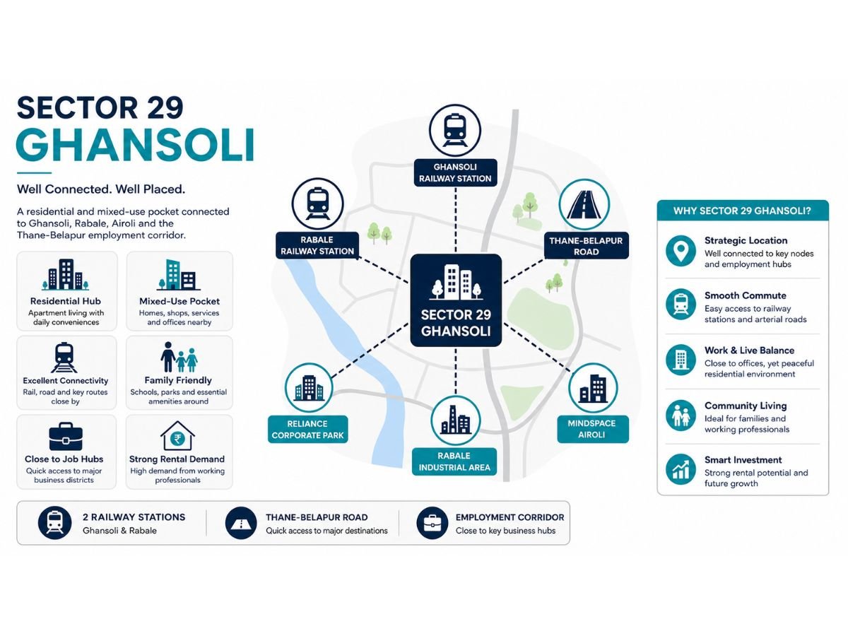 sector-29-ghansoli-overview-map-infographic is visible in this image