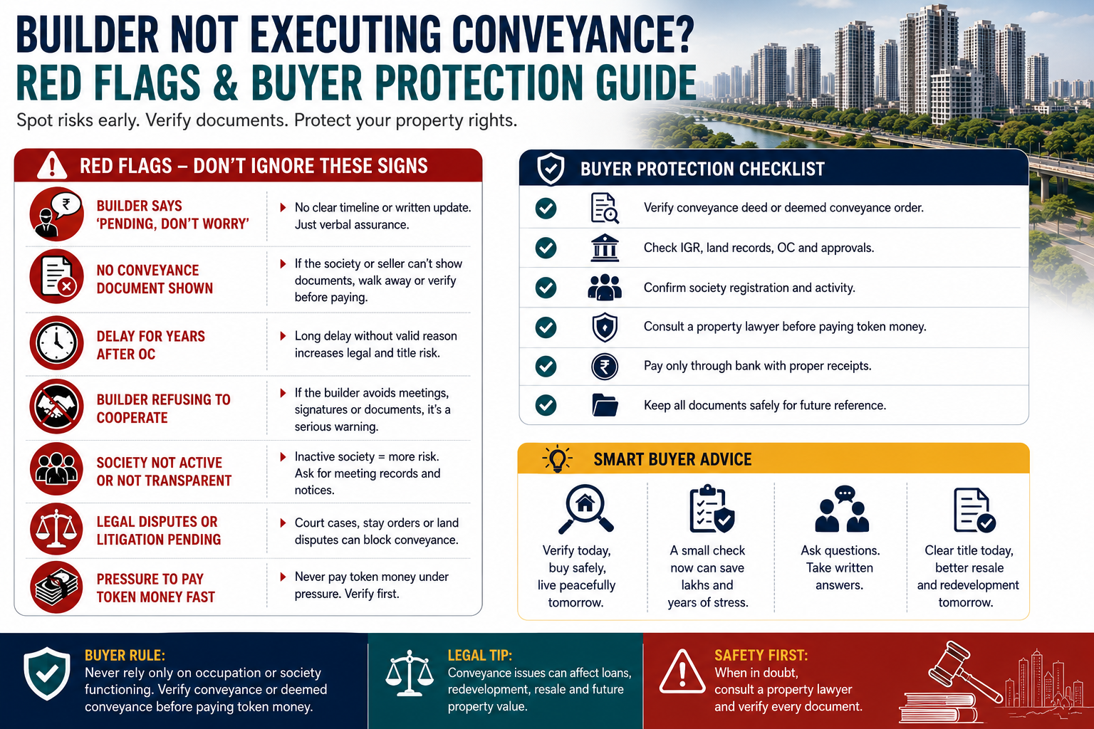 Builder Not Executing Conveyance Navi Mumbai Buyer Checklist